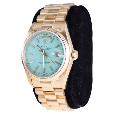 rolex tiffany blue presidential|rolex tiffany watches.